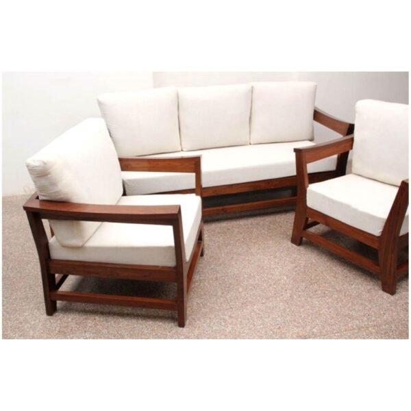 Indus Sofa 3+1+1 set mohogani finish-0