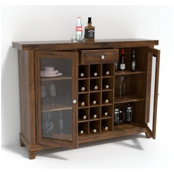 Bar cabinet with glass door BAR01-0