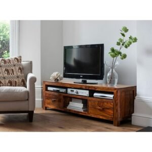 wooden TV unit