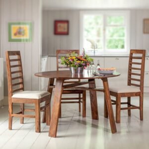 wooden dining table