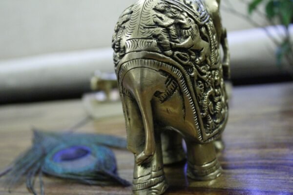 Gajantlaxmi Elephnats Brass -392