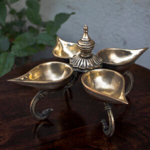 brass diya