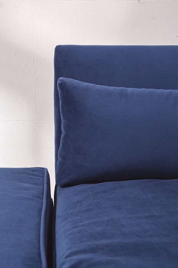 ALEXA Sectional Velvet Sofa-602