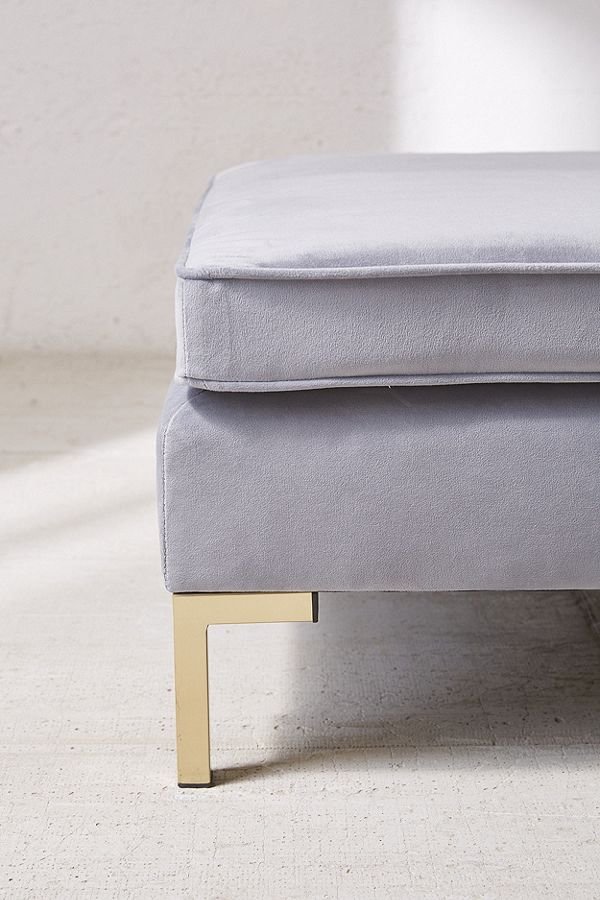 ALEXA Sectional Velvet Sofa-597