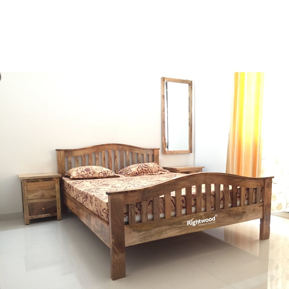 ESTIQUE Queen/King bed without storage-687