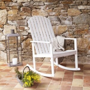 Wooden Rocking Chair Dove