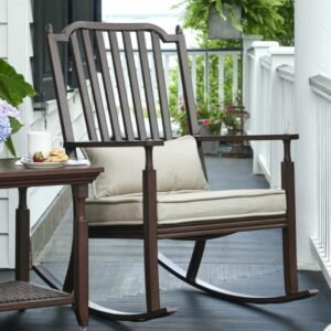 Wooden Rocking Chair Raft