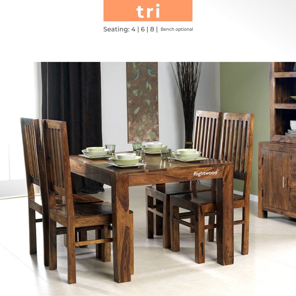 wooden dining table