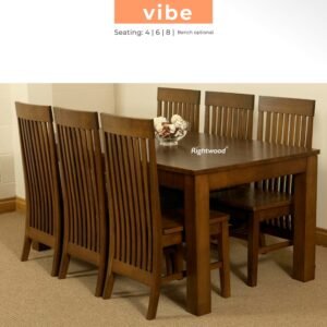 wooden dining table