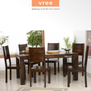 wooden dining table