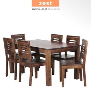 wooden dining table