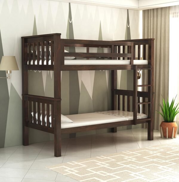 Sheesham Wood Bunk Bed Without Storage