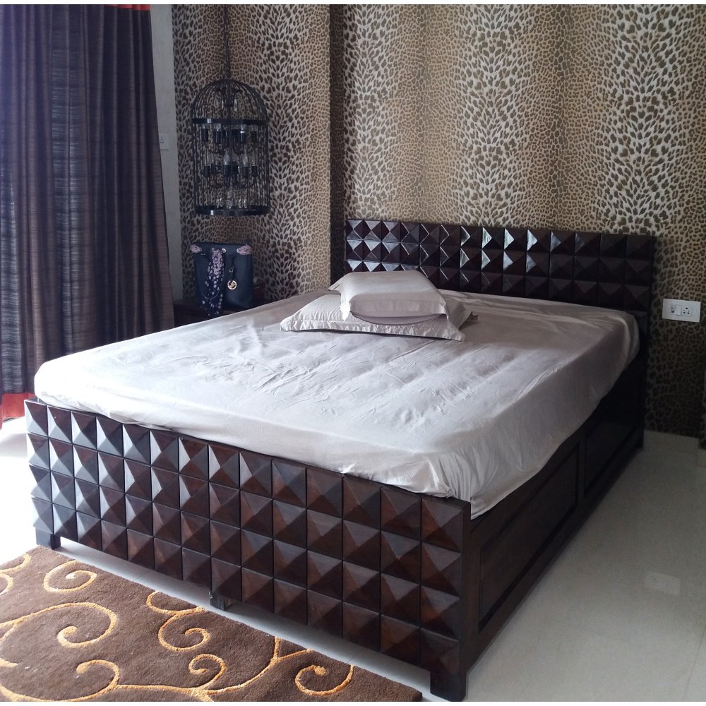 DIAMOND QUEEN size bed with Storage honey - RWDBQDMNDH-72-0 DIAMOND QUEEN size bed with Storage honey - RWDBQDMNDH-72-0