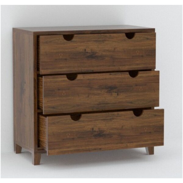 Small Three Drawer chest natural-0