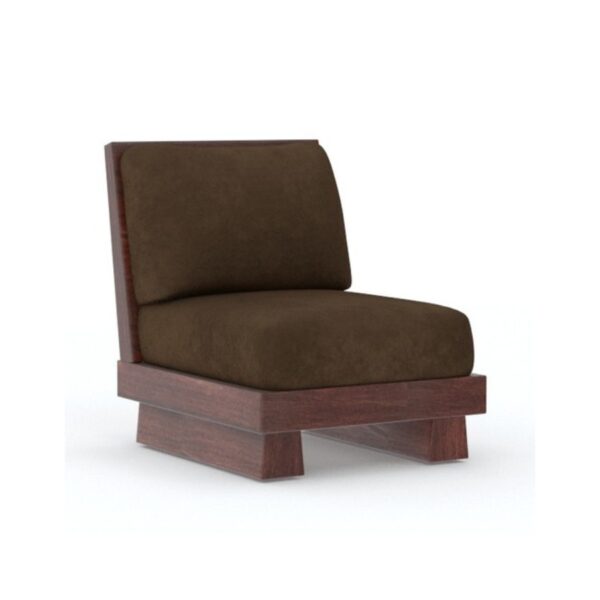 Low Seating Sofa 3+2+1 Set Walnut-0