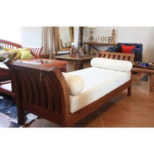 Tilt Arch Diwan cum sofa Natural finish-0