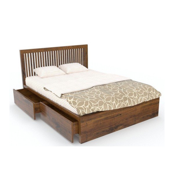 SLATED QUEEN bed with Storage - RWDBQSLATEDH-64-0 SLATED QUEEN bed with Storage - RWDBQSLATEDH-64-0