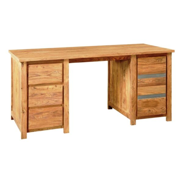 Wooden study table RAW Finish BSST03-0