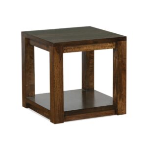 Wooden end table undershelf. Solid wood furniture online