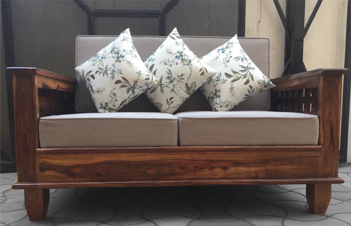 Four Square Wooden sofa-428 Four Square Wooden sofa-428