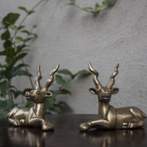 Deer Antelope - Brass-0