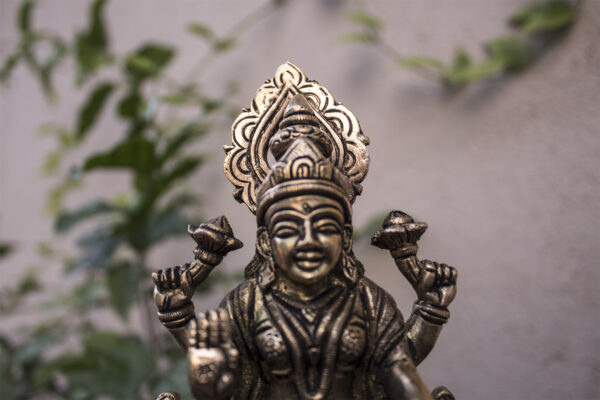 Godess Lakshmi - Brass idol-486