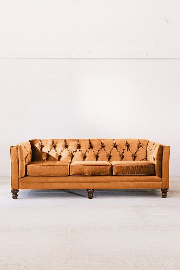 WEST Velvet Sofa-679 WEST Velvet Sofa-679