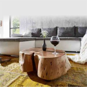 live edge wooden center table craft