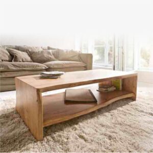 live edge wooden center table NOVA