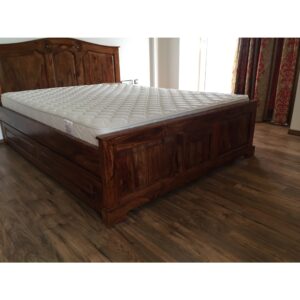 MANDALA Queen/King bed with storage-0