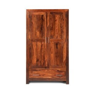 wooden wardrobe